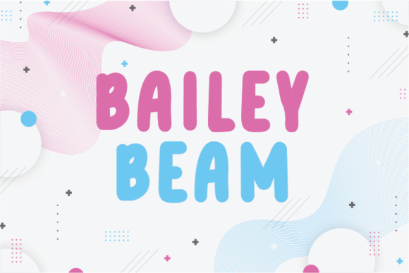 Bailey Beam: A Natural Display Font for Modern Web Design