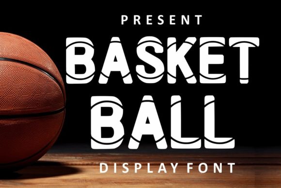 Basket Ball Font: A Bold Display Typeface for Editorial Impact