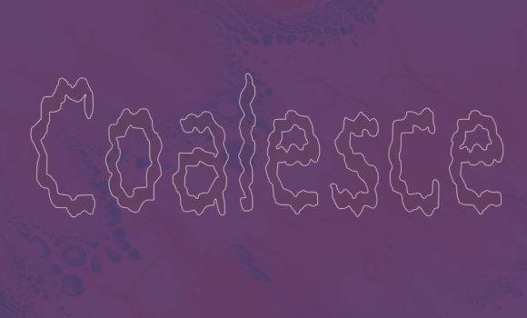 Coalesce: A Cool and Wavy Display Font for Digital Designers