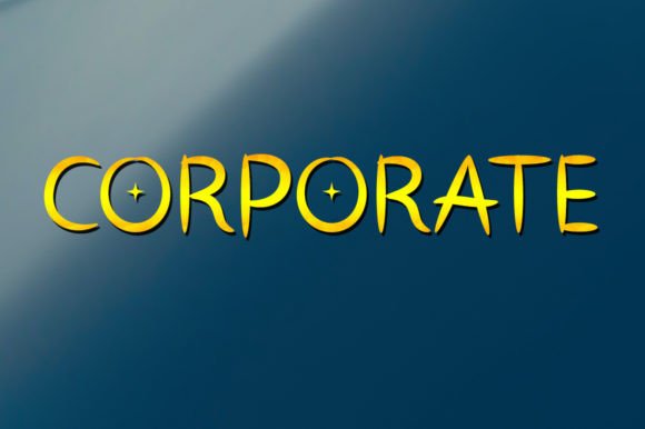 Corporate Display Font for Elegant Branding & Craft Projects