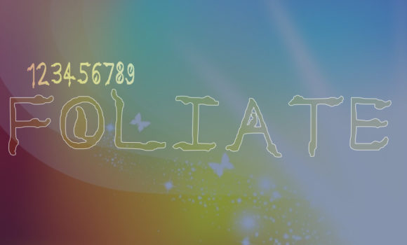 Foliate Display Font for Bold Branding