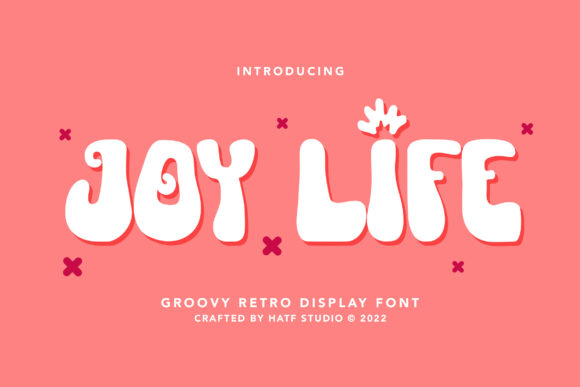 Joy Life Display Font for Joyful Branding Projects