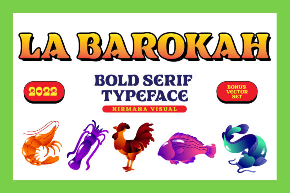 La Barokah Display Font for Small Business Branding
