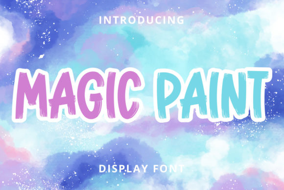 Magic Paint Font for Playful, Memorable Branding
