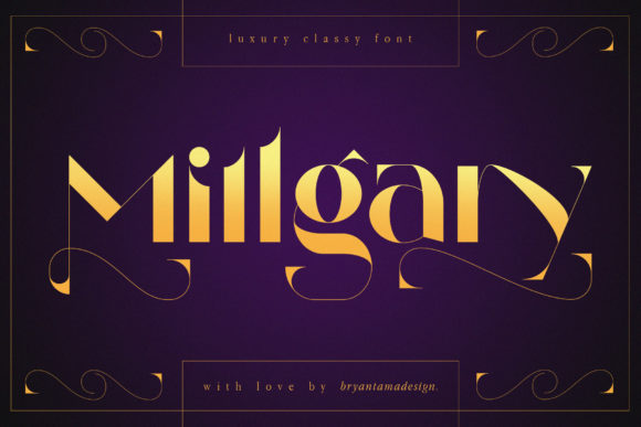 Millgary: A Stylish Display Font for Editorial Moments