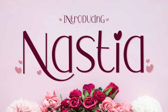 Nastia Font: A Playful Display Typeface for Kids Branding