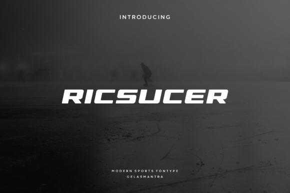 Ricsucer Display Font for Bold Brand Identity