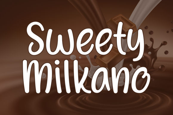Sweety Milkano: A Chic Display Font for Joyful Branding
