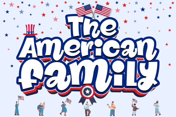 The American Family Display Font for Bold Editorial Identity
