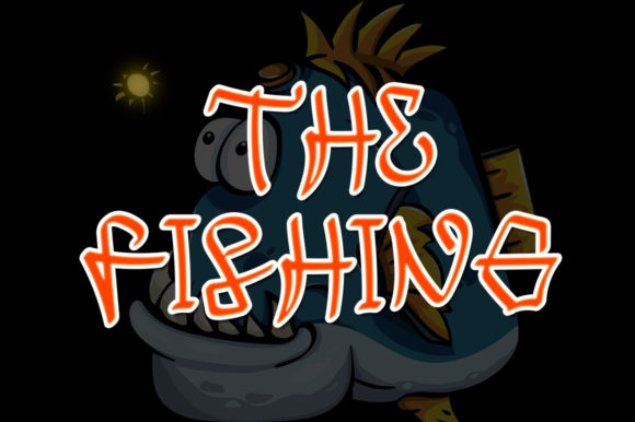 The Fishing Display Font for Bold Brand Identity