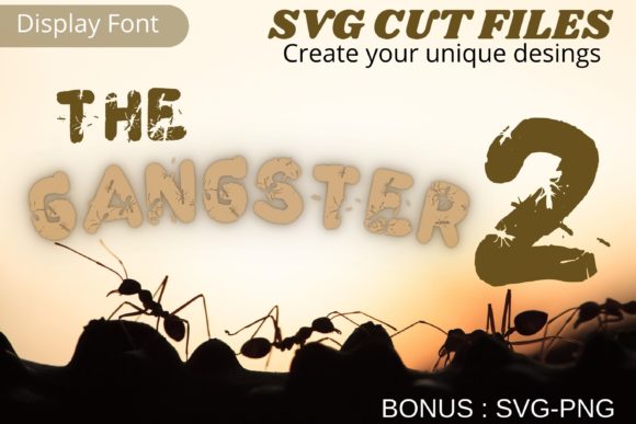 The Gangster2 Display Font for Bold Digital Identity
