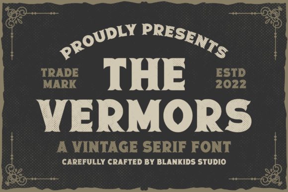 Vermors Vintage Serif Font for Standout Campaign Typography