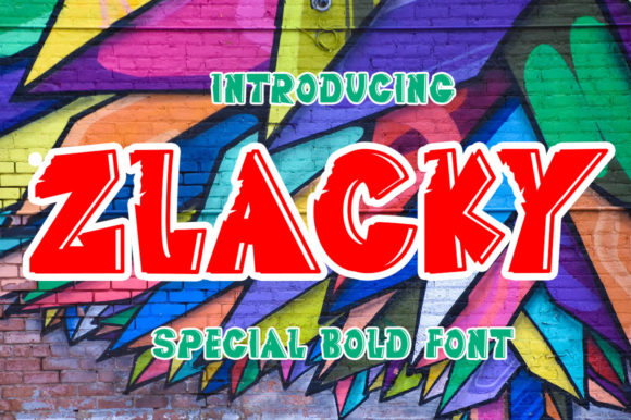Zlacky: A Joyful Display Font for Scroll-Stopping Marketing